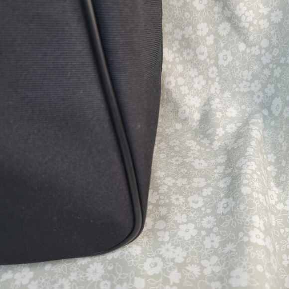 Calvin Klein Black Canvas Travel Bag, Luggage - Picture 8 of 12